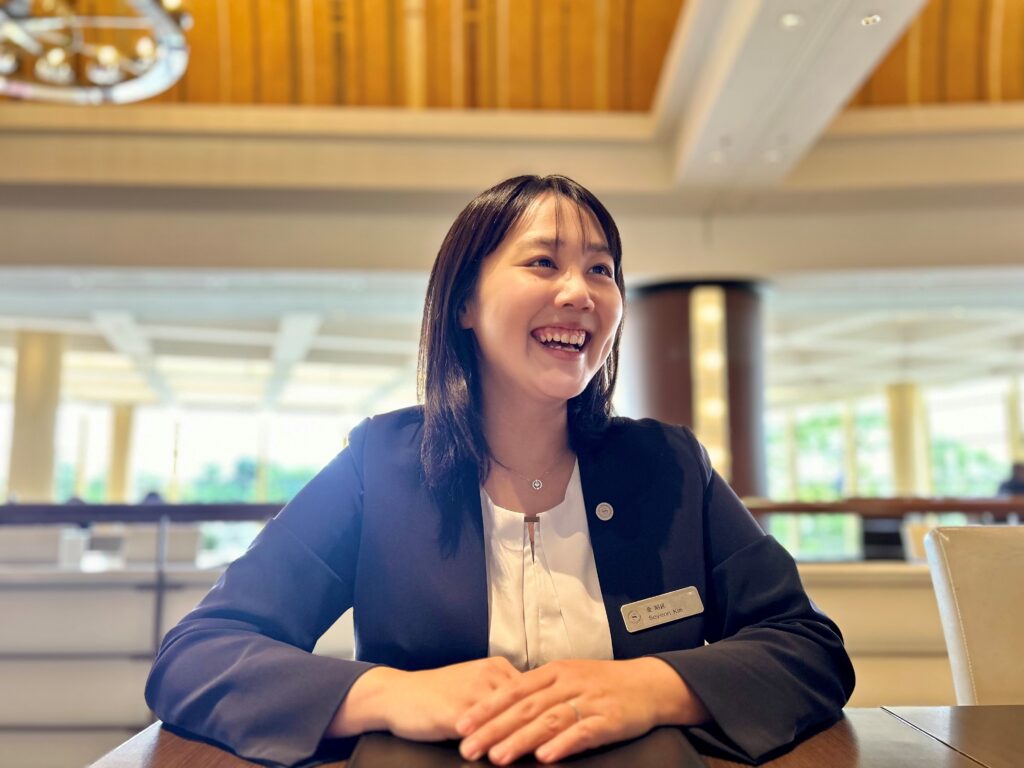 Sheraton Grande Tokyo Bay Hotel career story