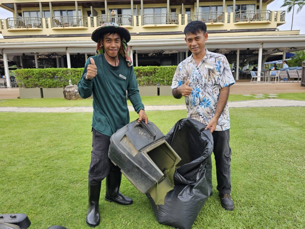 A supervisor at work with an associate with disability