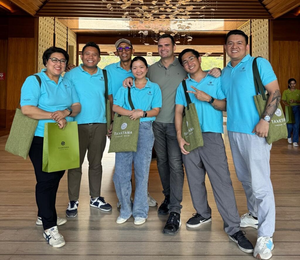 The dedicated taskforce supporting the opening of Ta’aktana, a Luxury Collection Resort & Spa.  