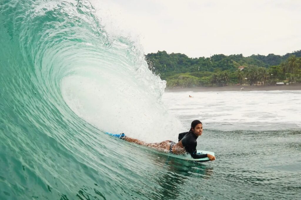 A professional bodyboarder and executive assistant shares her story of finding balance at marriott.