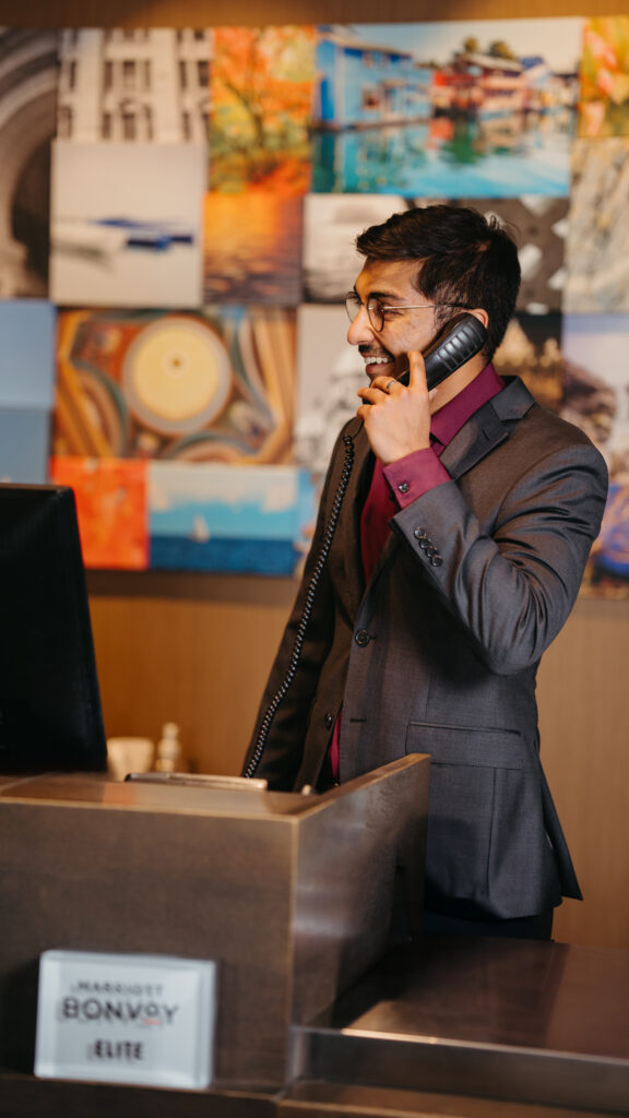 Abhi, Assistant Manager at Delta Victoria Ocean Pointe Resort