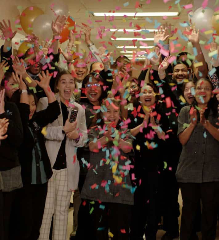 Marriott associates celebrate being a World's Best Workplace