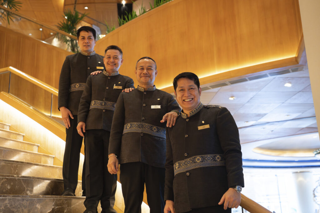Chokchai is the first smile guests see at the Sheraton Grande Sukhumvit, a Luxury Collection Hotel, Bangkok see.